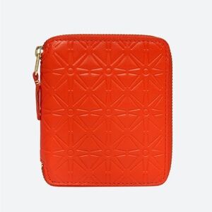 Comme des Garçons Embossed Leather Wallet
